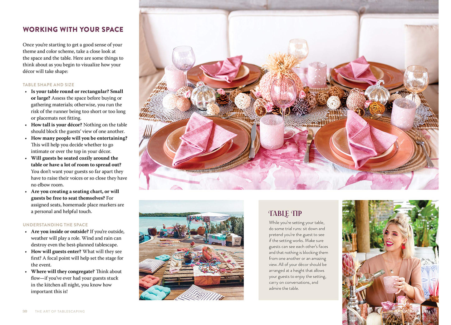 The Art of Tablescaping: Deck Out Your Table with the Queen of Theme by Bugsy Drake, Hardcover Book