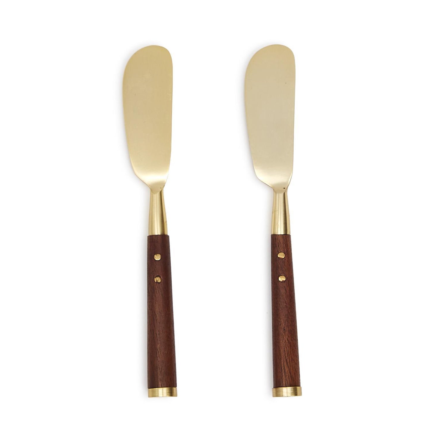 Acacia Wood Spreaders, Set of 2