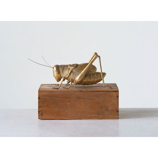 Golden Resin Cricket