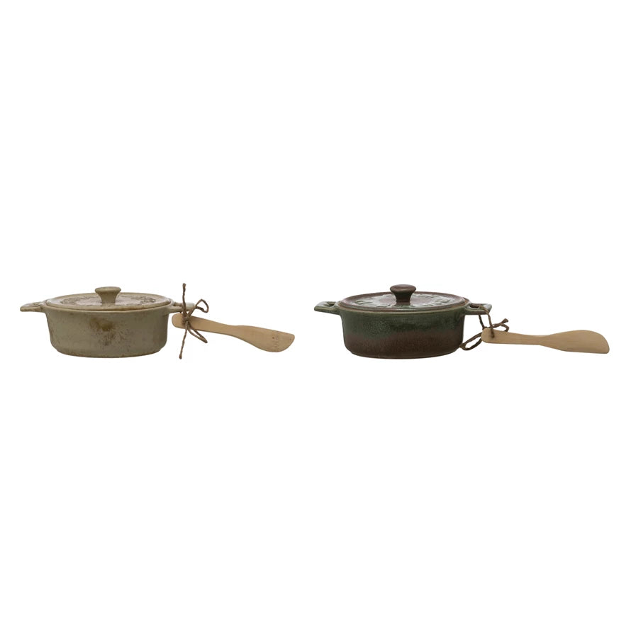 Brie Baker and Bamboo Spreader, 2 Colors