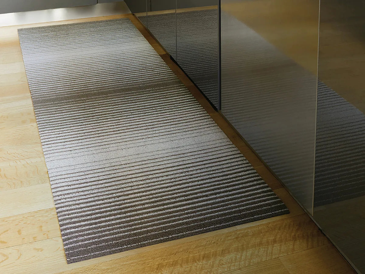 Chilewich Domino Striped Shag Floor Mat