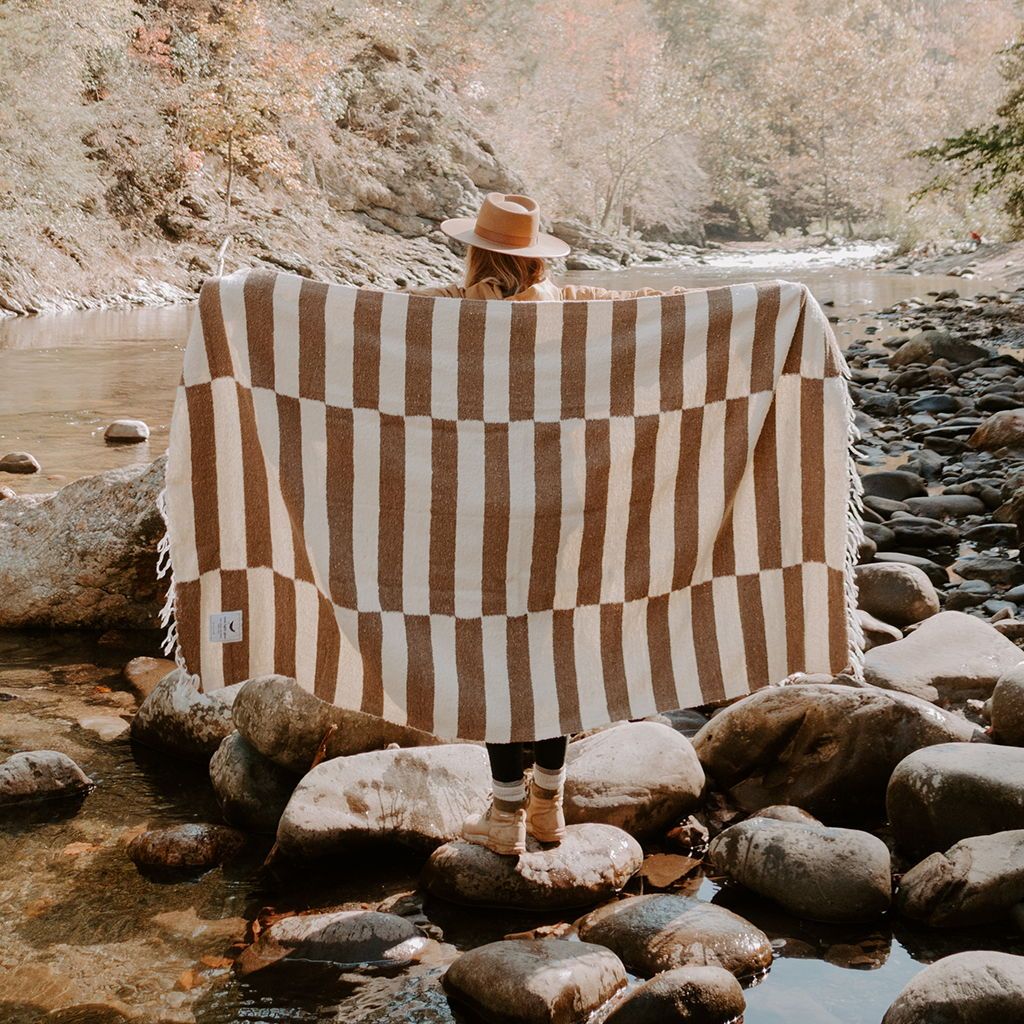 Ocelot Handwoven Throw Blanket from Trek Light Gear