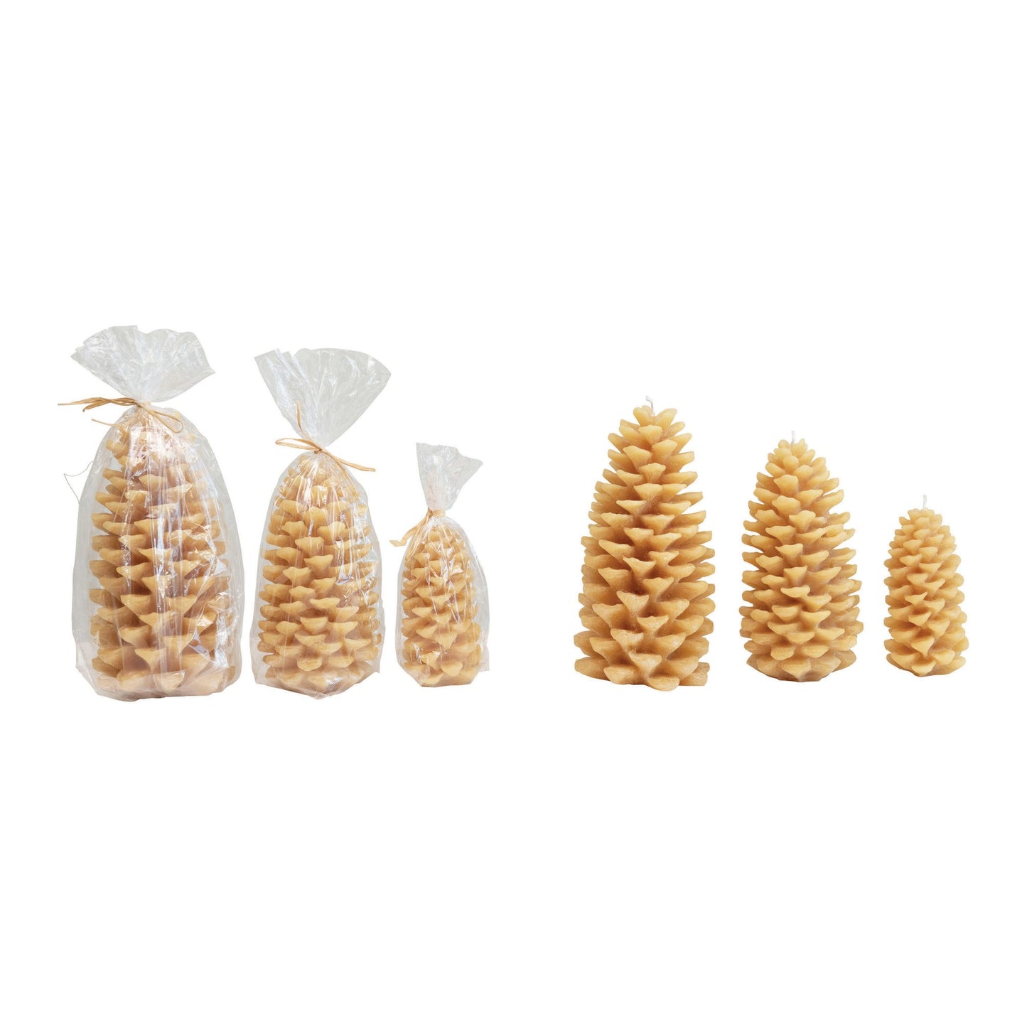 Unscented Pinecone Candle