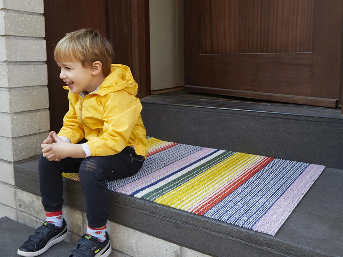 Chilewich Pop Stripe Shag Mat