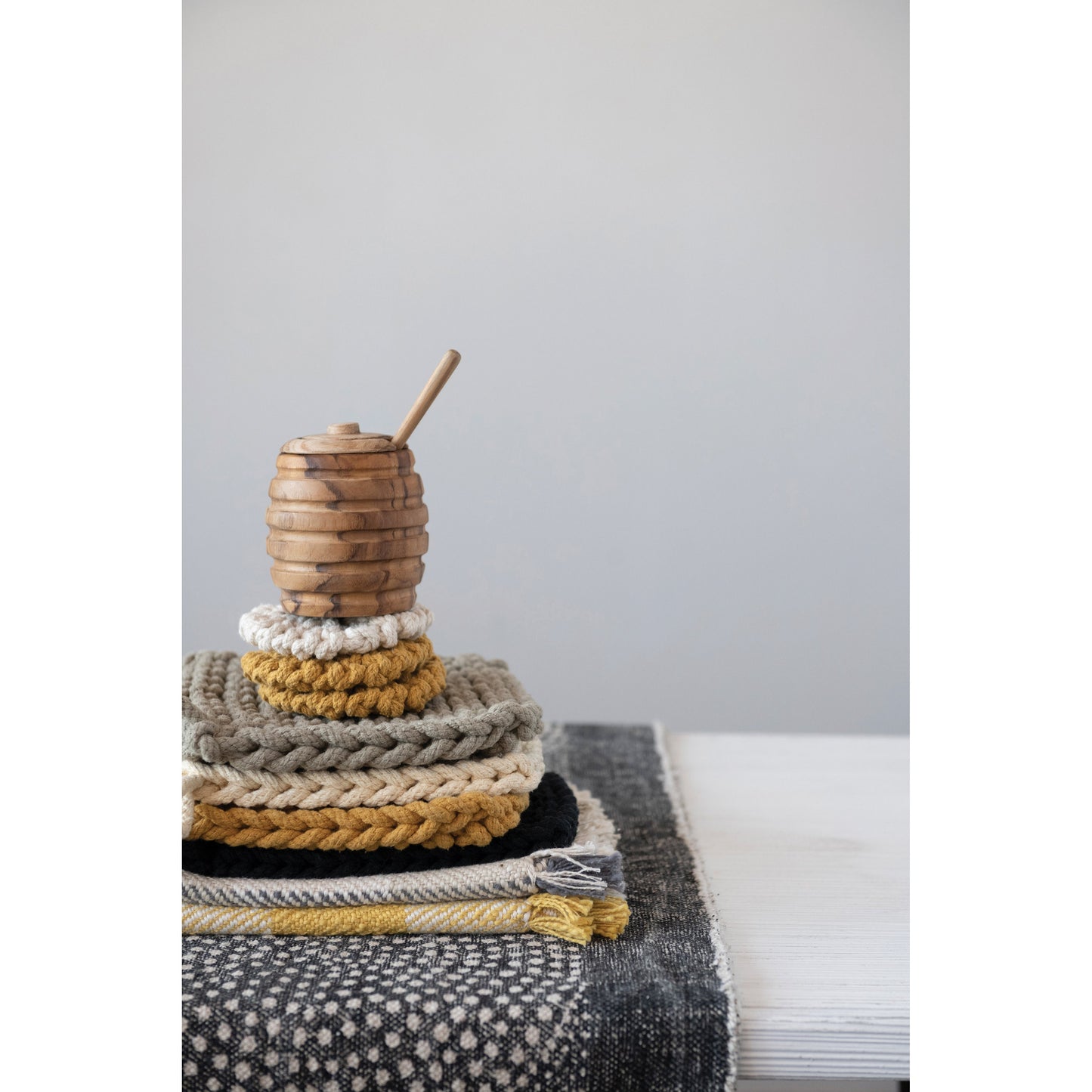 Cotton Crocheted Pot Holder